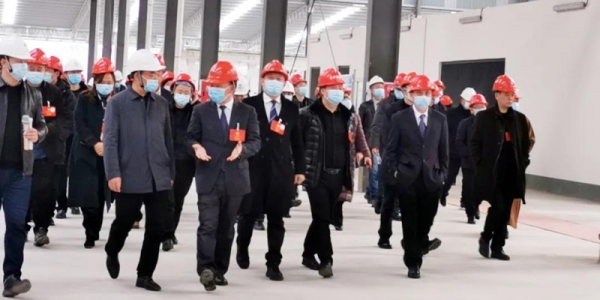 人大代表、政協(xié)委員蒞臨宏量基筑考察調(diào)研！