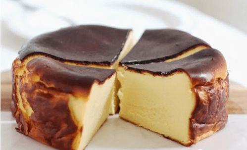 网红巴斯克芝士蛋糕,口感醇厚，回味无穷的甜品传奇