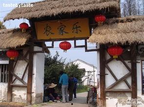 网红农家乐大门图片,田园风光中的独特魅力