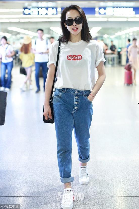 2017韩国女明星机场,潮流与魅力的完美演绎